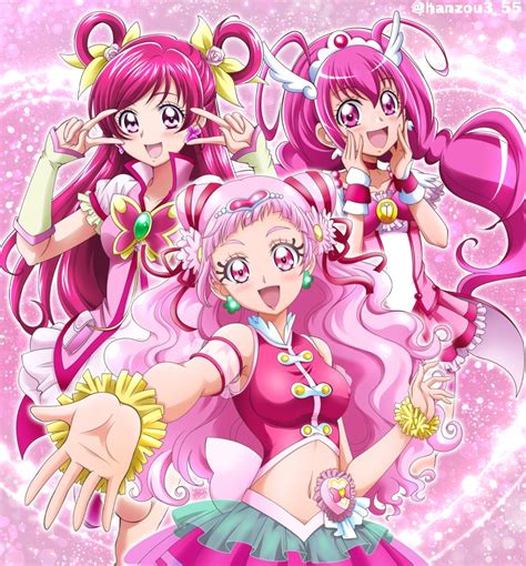 Cure Dream, Cure Happy and Cure Yell - pretty cure Fan Art (42785081 ...