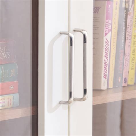 Buy Helios Nolan 2-Door Book Cabinet - Teak from Helios by Home Centre ...