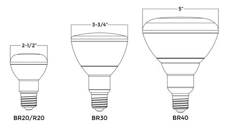 Light Bulb Base Size Chart at Timothy Travis blog