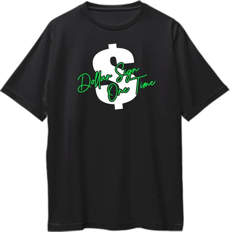 Dollar Sign One Time Oversized Unisex T-Shirts – Garrari
