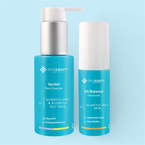Oil Balancing Combo For Slightly Oily Skin – SkinKraft