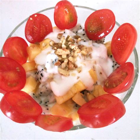 水果沙拉的做法_【图解】水果沙拉怎么做如何做好吃_水果沙拉家常做法大全_芽芽喂_豆果美食