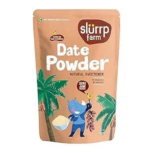 Slurrp Farm Seedless Arabian Date Powder | Kharik/Khajur Powder | 100% ...