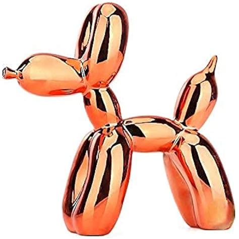 suruim Shiny Electroplating Balloon Dog Statue | Ubuy India