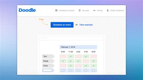 Image result for Doodle Tutorial Scheduling