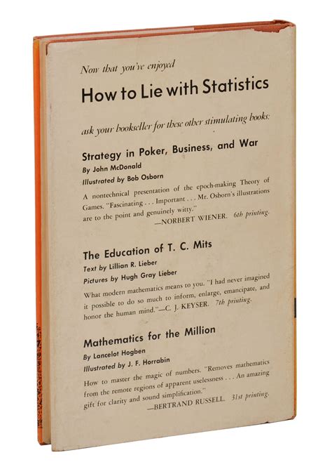 How to Lie with Statistics von Huff, Darrell; Irving Geis [Illustrations]: (1954) First edition ...