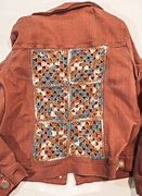 Image result for Jean Jacket with Crochet Sleeves Pattern