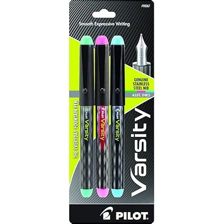 Pilot V Fountain Pen - Medium Nib - (Red 3) : Amazon.in: Office Products