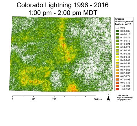 NWS Pueblo Lightning Page - CG Flash Density Maps