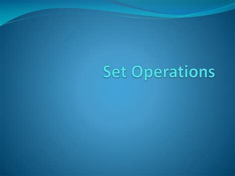 Image result for Set Operations Explained