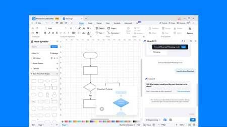 AI Flowchart: One-click Simplicity