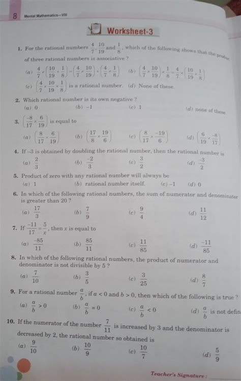 Creative learning Math class 8 - Brainly.in