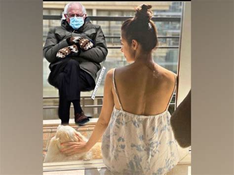 Malaika Arora joins Bernie Sanders meme fest, says 'getting a sun Bern'