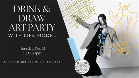 Drink & Draw Art Party at the AKMA, 2818 Frederick Ave, Saint Joseph ...