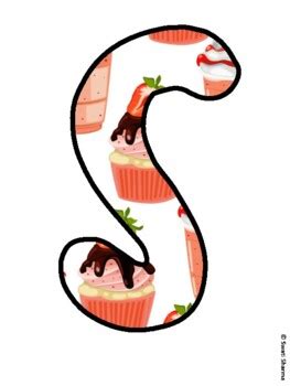 SECOND GRADERS ARE COMPLETE CUPCAKES! Cupcake Bulletin Board Letters ...