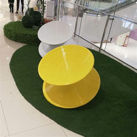 购物中心玻璃钢座椅