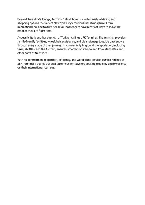 PPT - Turkish Airlines JFK Terminal 1-855-742-0149 PowerPoint ...