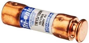Mersen TR-R Tri-Onic Time-Delay/Class RK5 Fuse, 250VAC/250VD : Amazon ...