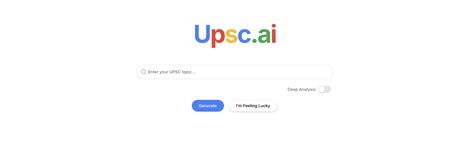 UPSC CSEAI | Get 360˚ Analysis of any UPSC Topic