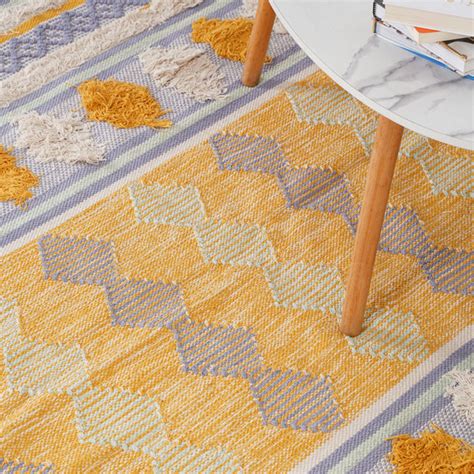 Summer Patterned Rug Online - Premium Rug | Nestasia
