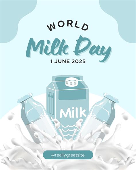 Creative Milk Poster Design