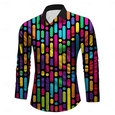 Retro Vintage Retro Vintage 1970s 1980s Shirt Hippie Men's Disco Party ...