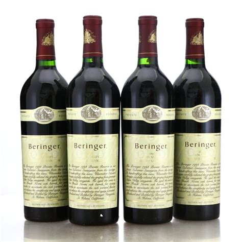 Beringer Private Reserve Cabernet Sauvignon 1993 Napa Valley Wine ...