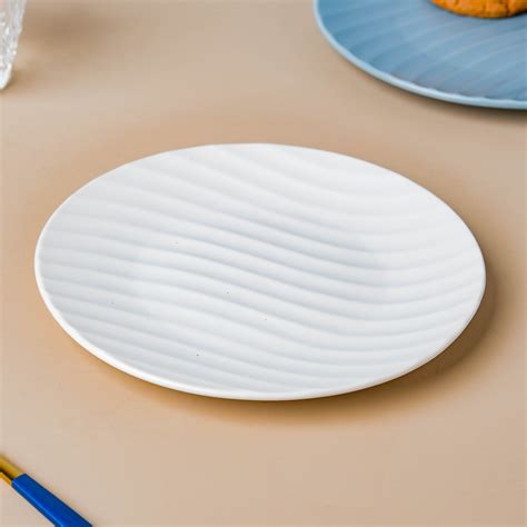 Textured Plate Online - Premium Snack Plate | Nestasia