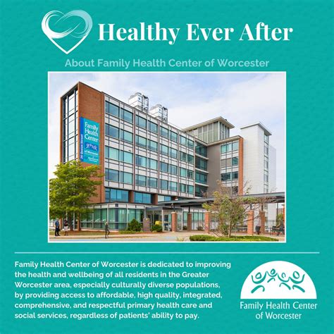 Family Health Center of Worcester, Inc. on LinkedIn: #healthyeverafter ...