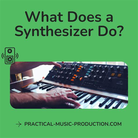 "What Does A Synthesizer Do? | Unlock Musical Possibilities