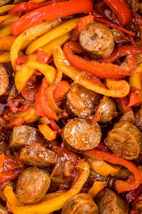 Sausage, Peppers, and Onions | Easy Dinner Ideas