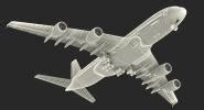 3D model Airbus A380-1000 Emirates | 3D Molier International