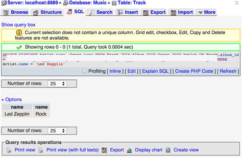 Image result for Singers SQL Code