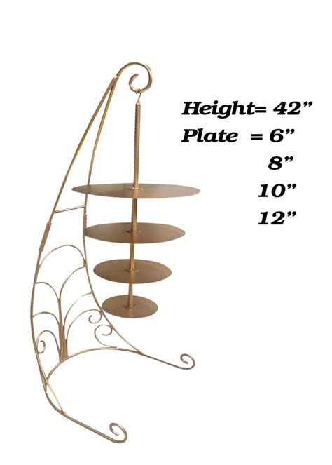 Bakewareind 3 Tier Chandelier Cake Stand, 42inch height