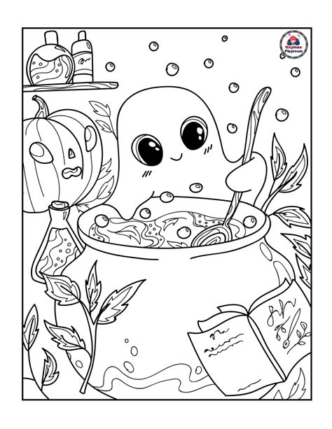 Halloween Coloring Pages For Kids Printable Free