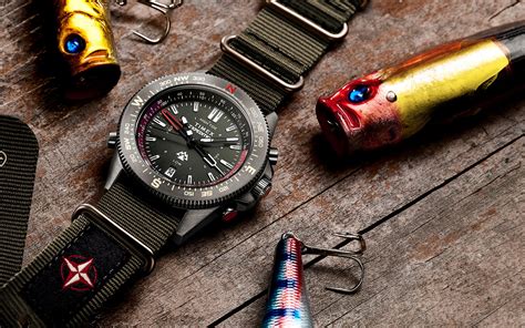 Expedition Tide-Temp-Compass 43mm Fabric Strap Watch - TW2W91100 | Timex UK