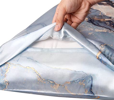 2 Satin Pillow Covers with 3 Satin Scrunchies – Coolbeds