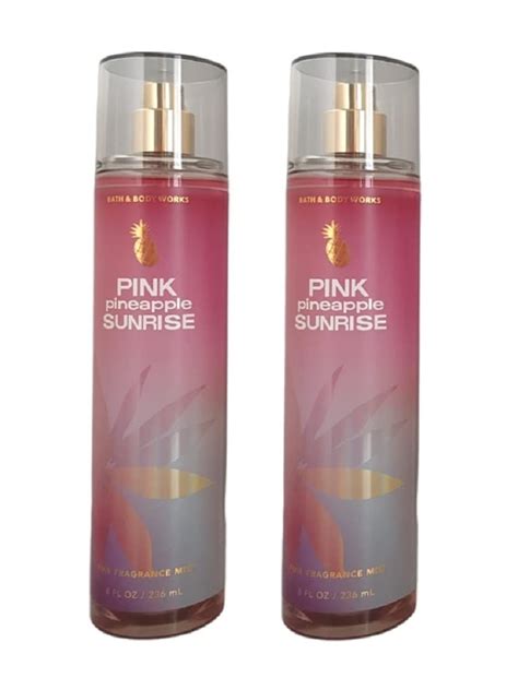 Buy Bath and Body Works Pink Pineapple Sunrise Fine Fragrance Body ...