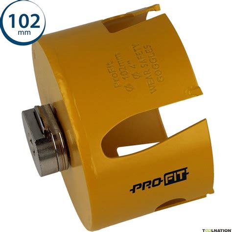 ProFit 09081105 Multi Purpose Hole Saw 105 mm with integrated adapter