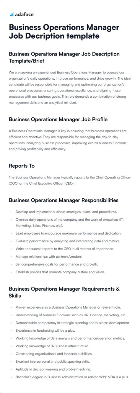 Operations Manager Job Description 的图像结果