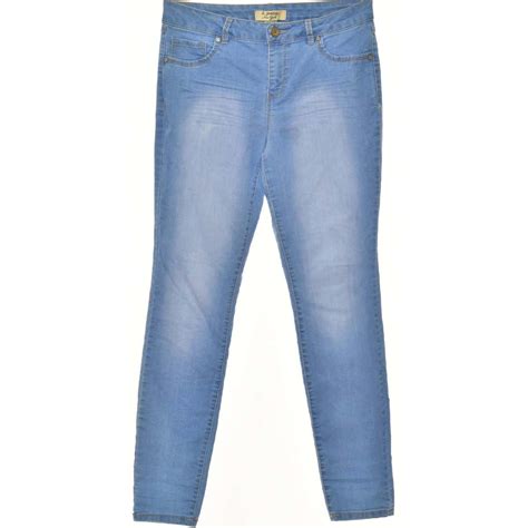 d.jeans Women's Size 14 Slim Fit Jeans Blue (s)