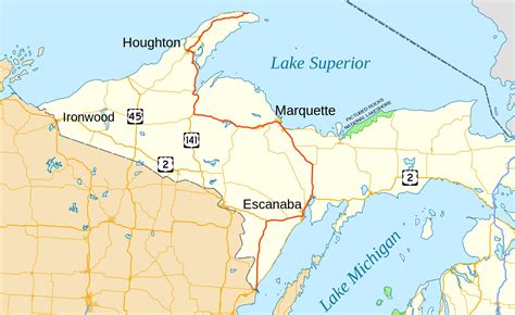 County Map Michigan Upper Peninsula at Sara Gardner blog