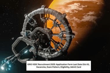 ISRO VSSC Recruitment 2025: Vacancies, Exam Pattern, Eligibility, Admit ...
