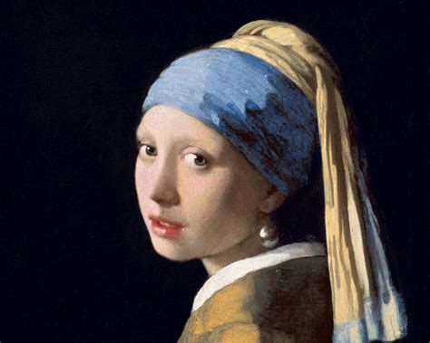 Download wallpaper 1280x1024 johannes vermeer, girl with a pearl ...