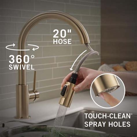 Trinsic Single Handle Pull-Down Kitchen Faucet | Delta Kitchen Fittings ...