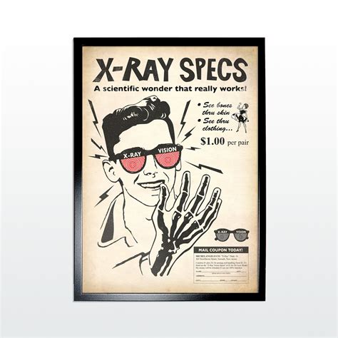 Vintage X Ray Glasses