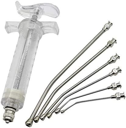 Duona Parrot Feeding Syringe Parrots Bird Feeding Syringe with 6 Pcs ...