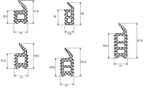 RS PRO | RS PRO Black EPDM Edging Strip, 20m | 619-1679 | RS