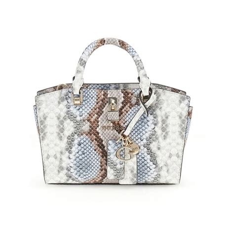 Buy Guess Misty Multi-Color Animal Printed Queensland Mini Satchel Bag ...