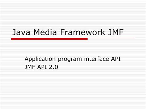 Image result for Java Media Framework